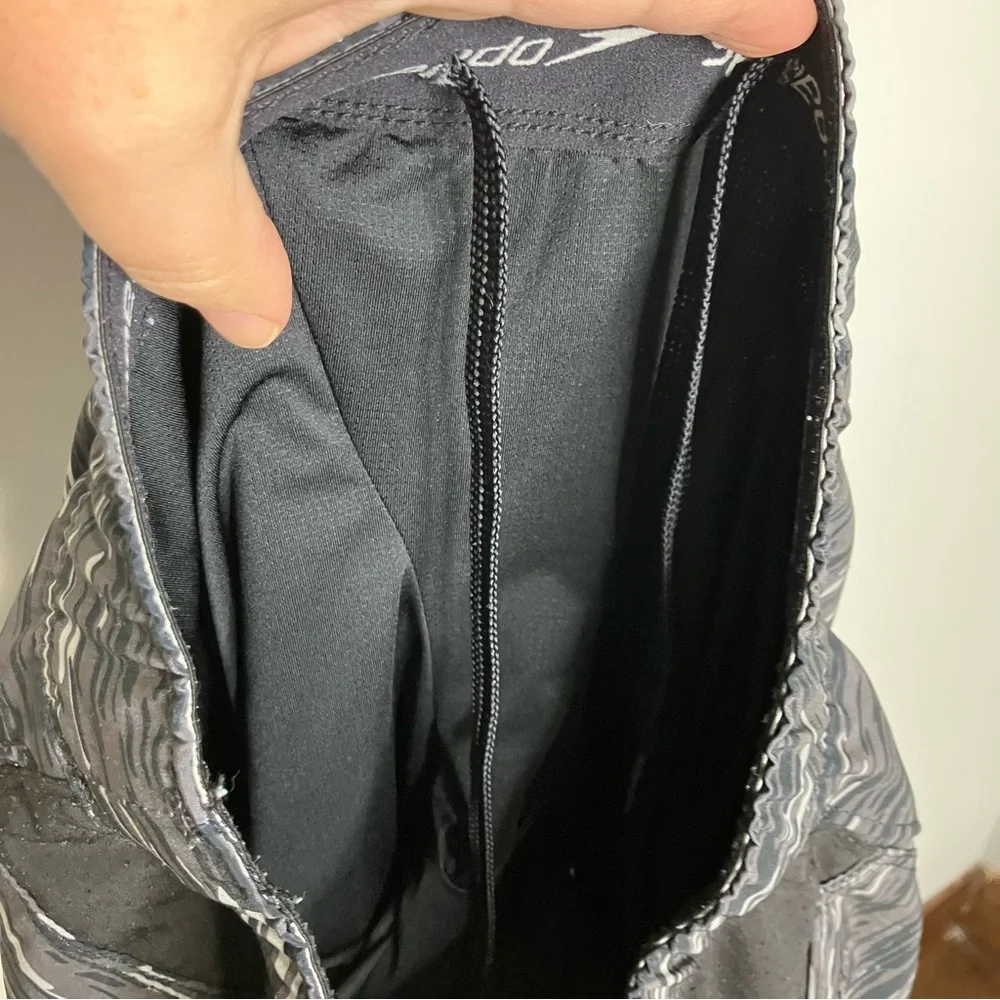 Speedo tech volley swim trunks‎ compression shorts mens size small beach summer